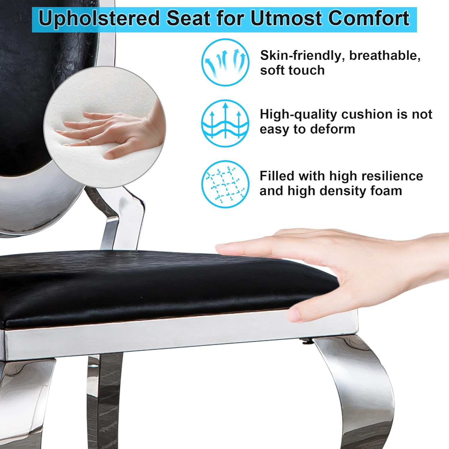 ライトグレー 楕円形背もたれ ダイニングチェア 4⁄6枚セット ライト